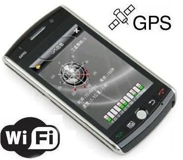 Mp25 Hiphone 2 Chips F035 Com Gps Grátis+ Wi-fi+java+msn+2gb (Preço: R$ 345,00)