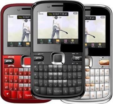Mini Q5 3 Chips Celular Mp30 Q5 Vaic Teclado Qwerty Som 3d R$ 99,90